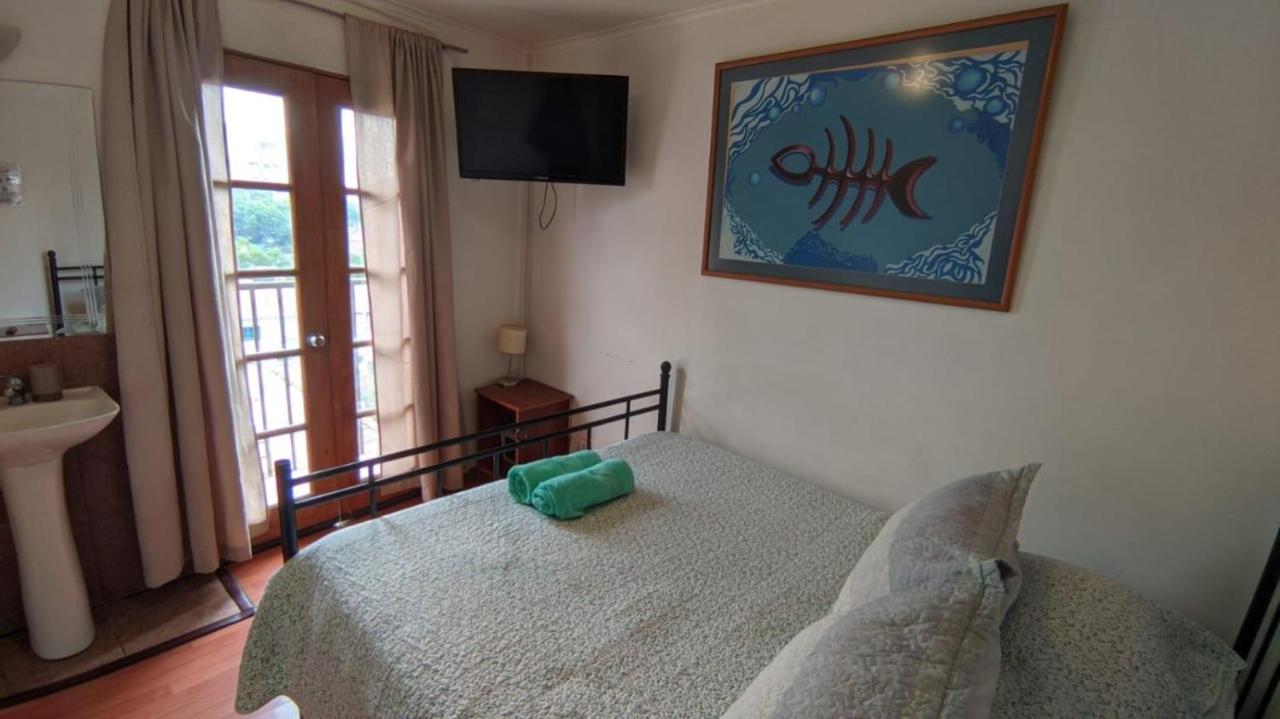 Aji Hostel Santiago Dış mekan fotoğraf